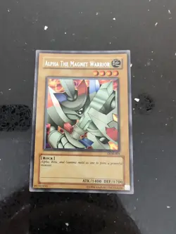 Alpha the Magnet Warrior DOR-001 Duelist of the Roses Unlimited NM/LP - Image 1