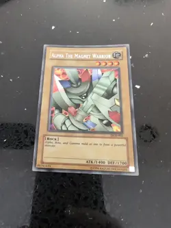 Alpha the Magnet Warrior DOR-001 Duelist of the Roses Unlimited NM/LP - Image 2
