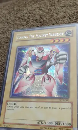 Gamma the Magnet Warrior DOR-003 Duelist of the Roses Unlimited - Image 1