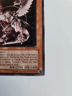 Yugioh Horus the Black Flame Dragon LV6 (UTR) SOD-EN007 Unlimited #Y22 - Image 5