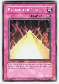 Pyramid of Light MOV-EN004 Yu-Gi-Oh Limited Lightly Played - Image 2