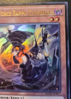 S-Force Rappa Chiyomaru BLGG-EN077 1st Ed. Ultra Rare Glorious Gallery Yu-Gi-Oh! - Image 3