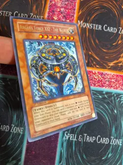 Yu-Gi-Oh! Arcana Force XXI - The World LODT-EN016 Ultra Rare 1st Edition NM - Image 2