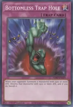 Bottomless Trap Hole - SDBT-EN029 - Common - 1st Edition - Lightly Played - Image 1