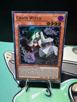Chaos Witch PHHY-EN009 Super Rare Photon Hypernova Yu-Gi-Oh 1st Edition LP - Image 1
