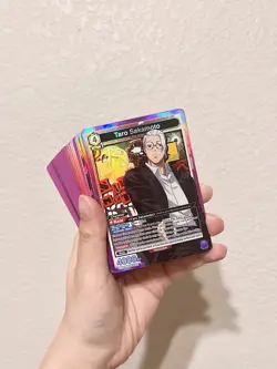 Union Arena Sakamoto Days Purple Osaragi Competitive Deck Core Shishiba Sakamoto - Image 1