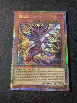 YU-GI-OH BLACK CHAOS 1ST ED STARLIGHT RARE - CORI-EN001 - Mint - In Hand !! - Image 2