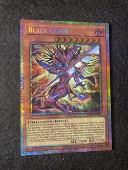 YU-GI-OH BLACK CHAOS 1ST ED STARLIGHT RARE - CORI-EN001 - Mint - In Hand !! - Image 3