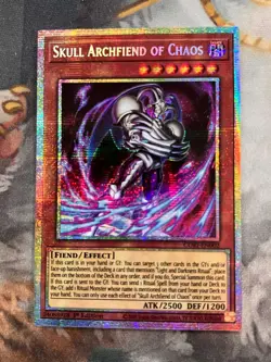 Skull Archfiend of Chaos - CORI-EN002 - Starlight Rare YuGiOh - Image 1