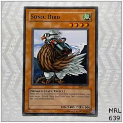 Sonic Bird - MRL-093 - Common Unlimited Yugioh - Image 1