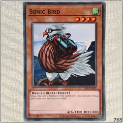 Sonic Bird - SRL-EN093 - Common Unlimited Yugioh - Image 1