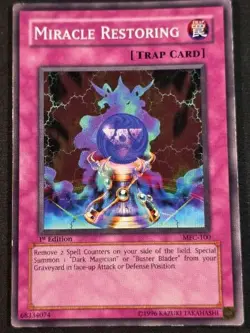 Miracle Restoring MFC-100 Magician's Force Ultra Rare LP Yu-Gi-Oh - Image 1