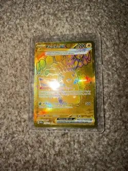 Pikachu EX Prismatic Evolutions Holo Card 179/131 NM+ Condition - Image 1