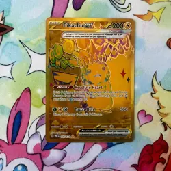 Pikachu EX Prismatic Evolutions Holo Card 179/131 - Image 1