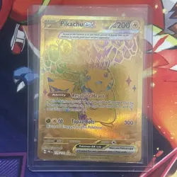 Pikachu EX Prismatic Evolutions Holo Card 179/131 bundle - Image 2