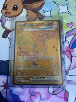 Pikachu EX Prismatic Evolutions Holo Card 179/131 - Image 1