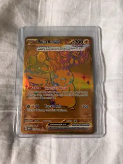 Pikachu EX Prismatic Evolutions Hyper Rare Holo Card 179/131 NM/M - Image 1