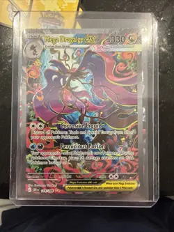118/086 Mega Dragalge EX SIR Chaos Rising Pokemon Card PACK FRESH MINT - Image 1