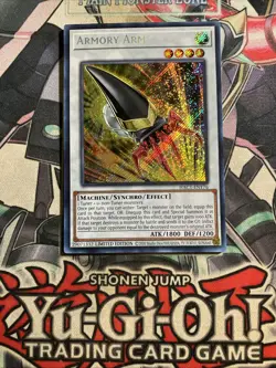 Armory Arm Secret Rare 1st Edition HAC1-EN176 YugIoh - Image 1