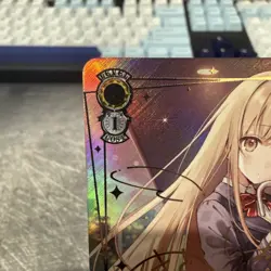 Signed Weiss Schwarz GA bunko GA02/S131-018GA GA Shiina Mahiru GAR - Image 3