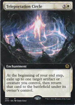 MTG Adventures in the Forgotten Realms Extended Art Teleportation Circle: LP Con - Image 1