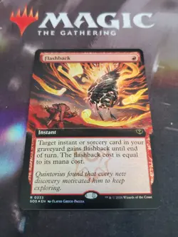 Mtg. Flashback. Foil Extended Art. Secrets of Strixhaven. Pack Fresh - Image 1