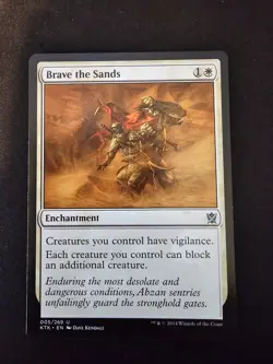 Brave the Sands 5/269 - Khans of Tarkir - Magic: The Gathering - (LP) - Image 1