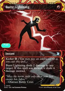 Burst Lightning - Foil - SOA - 41 NM/LP - Image 1