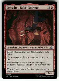 Longshot, Rebel Bowman #120 (Foil) NM Avatar: The Last Airbender: Eternal-Legal - Image 1