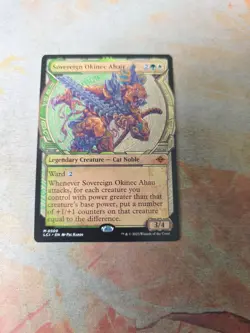 Sovereign Okinec Ahau Showcase The Lost Caverns Of Ixalan MTG NM - Image 1