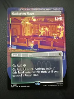 Gathering Place (Borderless) EN [MSH - 381] - NM TCG MTG - Image 1