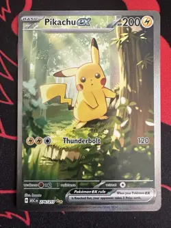 Pokemon TCG ME: Ascended Heroes Pikachu ex 276/217 SIR NM PACK FRESH - Image 3