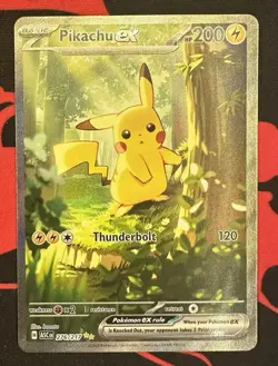 Pokemon TCG ME: Ascended Heroes Pikachu ex 276/217 SIR NM PACK FRESH - Image 5