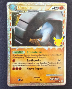 Donphan - 107/123 - Holo - Celebrations - NM - Pokemon - Image 1