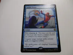 Magic the Gathering Spider-Man MTG Spider-Sense Card #0046 - Image 1
