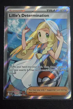 Lillie's Determination - Ultra Rare 169/132 - Mega Evolution - Pokemon NM/M - Image 1