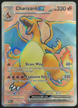 Charizard ex - 183/165 - Ultra Rare - Scarlet & Violet 151 (2) - Image 1