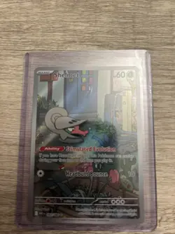 Pokemon TCG Shelmet Illustration Rare White Flare 093/086 - Image 1