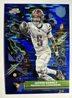 Lot Of 3 2025 Topps Cosmic Football JD5 Cards /75,/99,/199 - Image 2