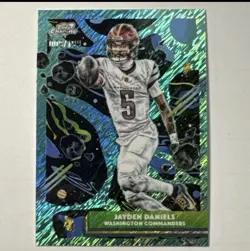 Lot Of 3 2025 Topps Cosmic Football JD5 Cards /75,/99,/199 - Image 3