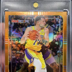2025-26 Topps NBA Hoops Orange Hoops #8 Luka Doncic Los Angeles Lakers - Image 2