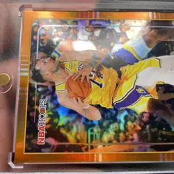 2025-26 Topps NBA Hoops Orange Hoops #8 Luka Doncic Los Angeles Lakers - Image 5