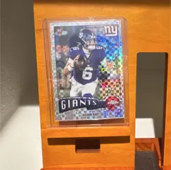 Topps Chrome 2025 Jaxson Dart Rookie 1975 Retro X-Fractor New York Giants - Image 1