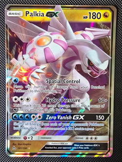 Pokemon Card - Palkia GX - SM Ultra Prism - Holo - 101/156 - NM - Image 1