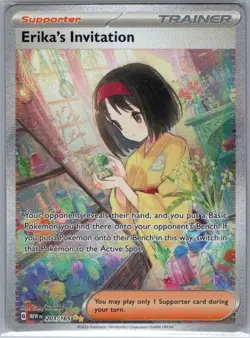 Erika's Invitation 203/165 SIR SV: Scarlet & Violet 151 - Pokemon Card - NM - Image 1