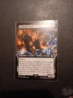 Reno and Rude 0113 MTG Final Fantasy Uncommon Card - Image 1
