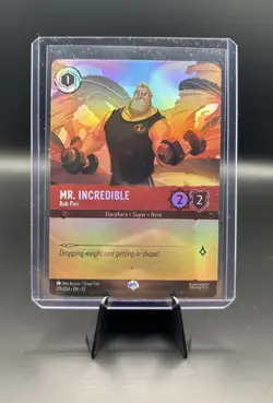 Disney Lorcana Mr. Incredible-Bob Parr 215/204 Foil Character Card English - Image 1