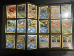 Pokemon Card Vintage Binder Collection Base Set Jungle Fossil LP - HP 540 Cards - Image 2