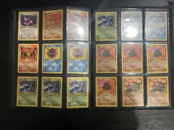 Pokemon Card Vintage Binder Collection Base Set Jungle Fossil LP - HP 540 Cards - Image 4