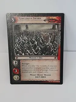 Lord of the Rings TCG Promo Card 0P55 Gorgoroth Swarm - Image 1